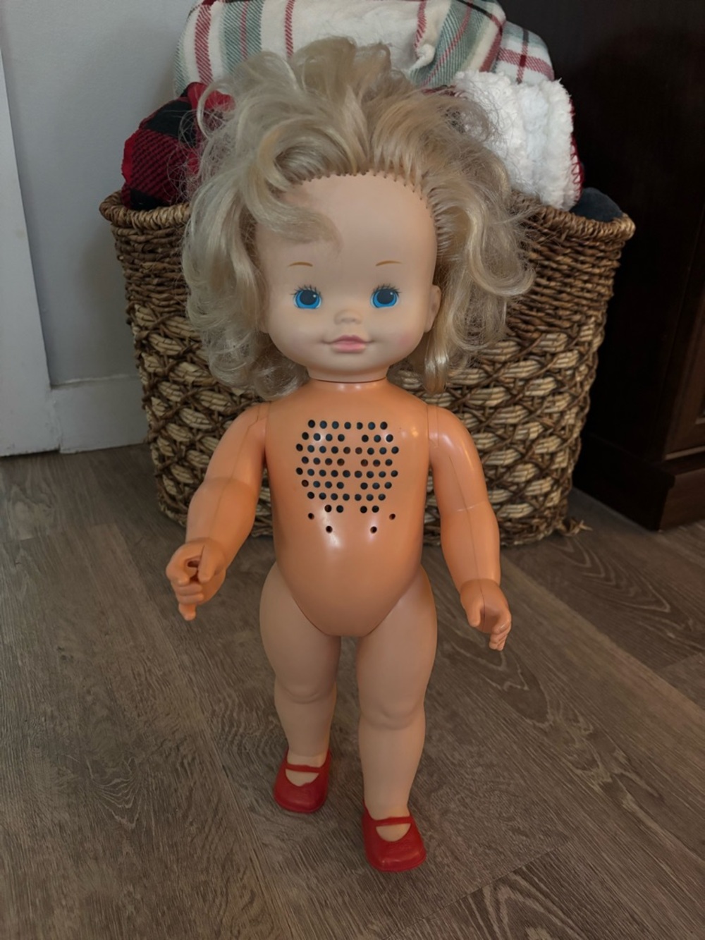 Vintage 1970s Mattel Mexico Talking Doll